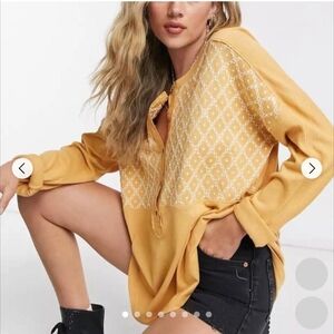 Free People Free Spirit Henley Tunic